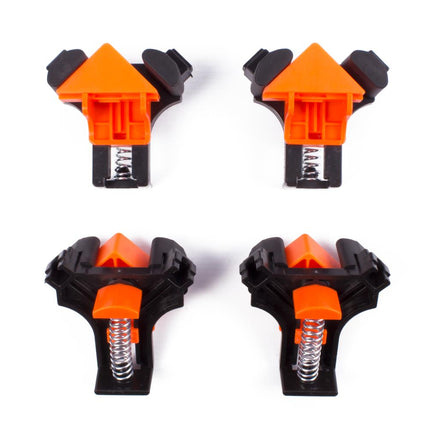 Benson Hoekklem Set - 90 Graden - 4-delig - Voor Panelen van 5 tot 22 mm
