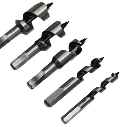Benson Slangenboor Boorset - 5-delig - 10 t/m 25 mm - Koolstofstaal