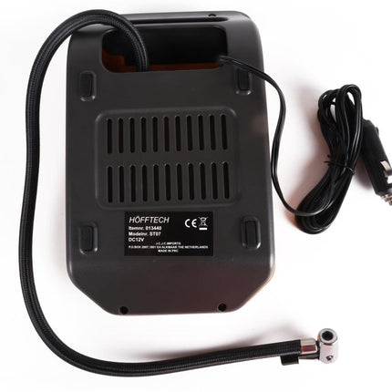 Hofftech Draagbare Luchtcompressor - 12V - Digitaal Display - 10 Bar / 150 PSI