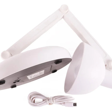 Benson Opvouwbare LED Bureaulamp – 18 SMD LED's – Helder Wit – USB & Batterijvoeding