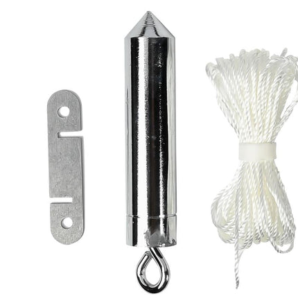 Benson Schietlood 80 gram - 5 meter touw - Verticale uitlijning