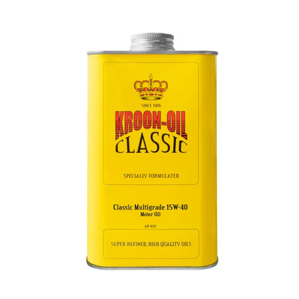 Kroon Classic Multigrade 15W-40 Motorolie - 1 Liter - Klassiek