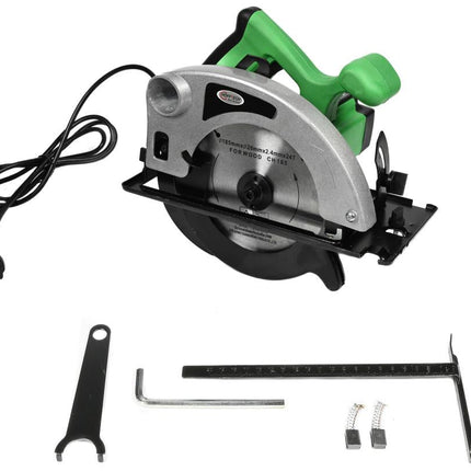 Hofftech Handcirkelzaag - 1200W - Ø185 mm - Inclusief Parallelgeleider