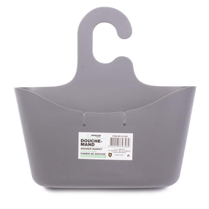 Benson Douchemand met Ophanghaak - Polypropyleen - Grijs - 28 cm