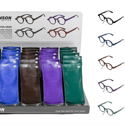 Benson Leesbril Display Rome - Met Etui - 30-delig Assortiment