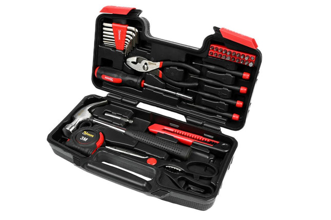 Benson Gereedschapset - 39-delig - Inclusief Compacte Koffer - Basisuitrusting