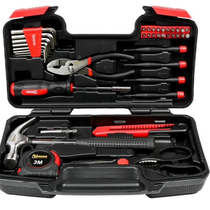 Benson Gereedschapset - 39-delig - Inclusief Compacte Koffer - Basisuitrusting