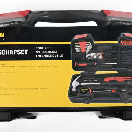 Benson Gereedschapset - 39-delig - Inclusief Compacte Koffer - Basisuitrusting