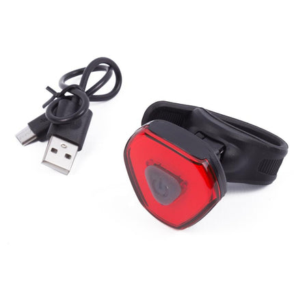 Benson USB Oplaadbaar Achterlicht - 18 LED Chips - Rood - 6 Standen - Regenwaterdicht