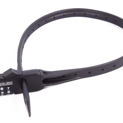 Stahlex Rocksolid Kabel Cijferslot - 56 cm - Tie-Wrap Design - Zwart