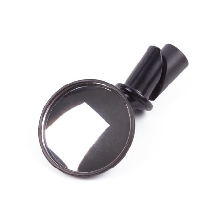 Benson Ronde Fietsspiegel - Ø 51 mm - Stuureind Bevestiging - 360° Draaibaar - Zwart
