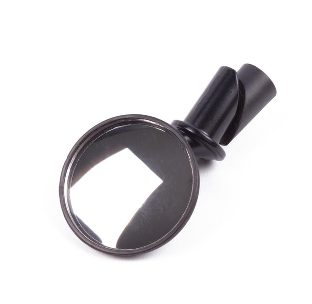 Benson Ronde Fietsspiegel - Ø 51 mm - Stuureind Bevestiging - 360° Draaibaar - Zwart