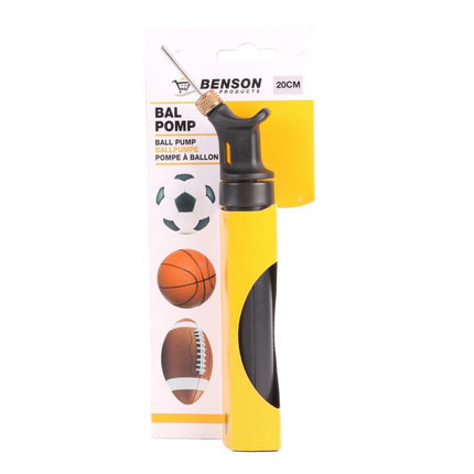 Benson Ballenpomp - Double Action - 20 cm - Inclusief Metalen Naald