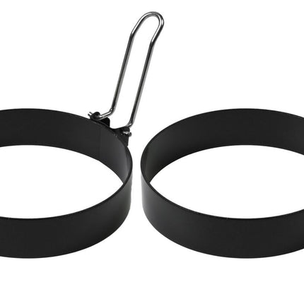 Benson Kookring Set - Staal & PTFE - Ø 10 cm - 2 stuks