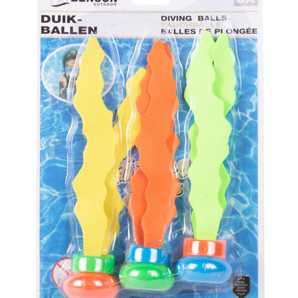 Benson Duikballen Set - 3-Delig - Zinkend - Kleurrijk