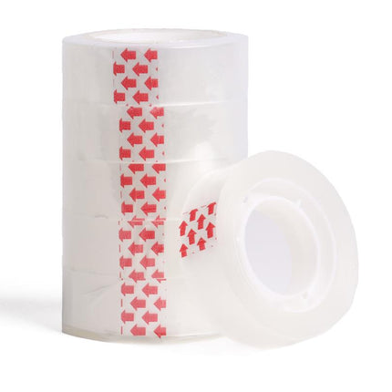Benson Transparante Plakband - 6 Rollen - 15 mm x 25 m - Cellotape