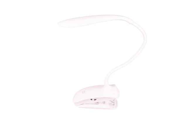 Benson Flexibele LED Klemlamp – 3 Lichtstanden – Touch Bediening – USB Oplaadbaar