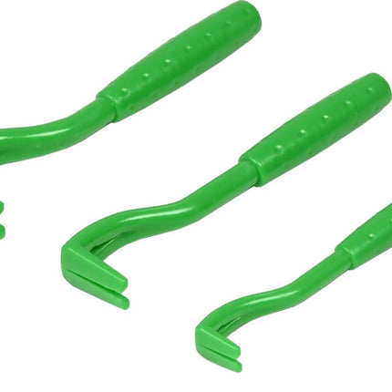 Benson Tekentang Set - 3-Delig - Met Haak - Groen