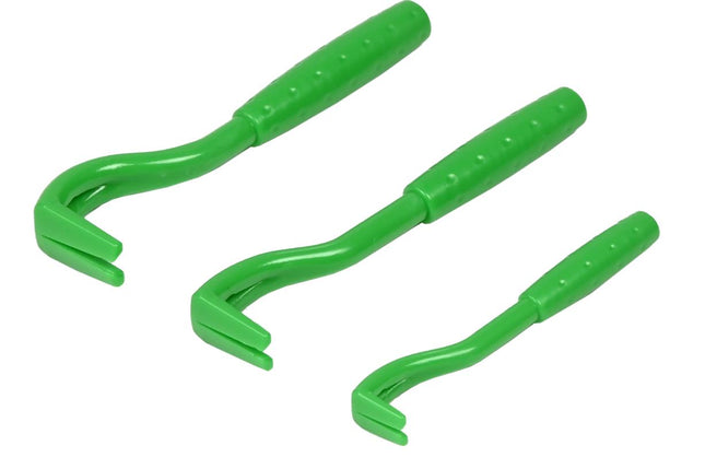 Benson Tekentang Set - 3-Delig - Met Haak - Groen