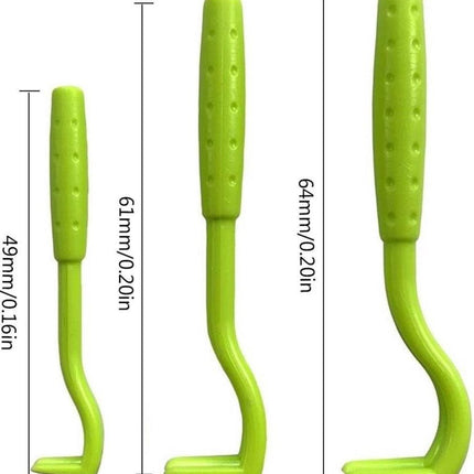 Benson Tekentang Set - 3-Delig - Met Haak - Groen