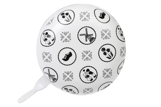 Producttitel Benson Ding-Dong Fietsbel - Ø 80 mm - Holland Design - Zwart