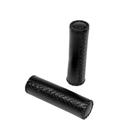 Benson Retro Fietshandvatten - 125 mm - Kunstleer - Zwart