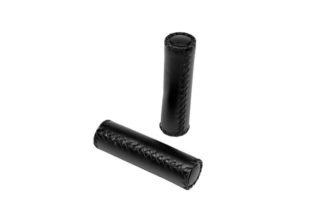 Benson Retro Fietshandvatten - 125 mm - Kunstleer - Zwart