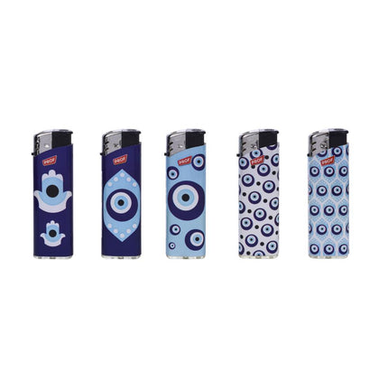 Prof Aansteker Evil Eye - Symbolisch Design - Compacte Gasaansteker