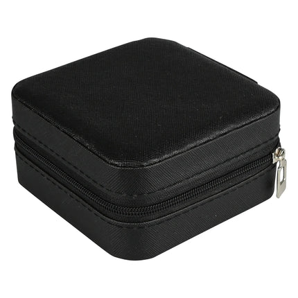 Benson Sieradendoos Reis - Zwart - Compact - Rits - 9.5 x 9.5 x 5 cm