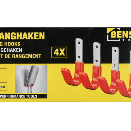 Benson Ophanghaken - Set van 4 - 35 kg Draagvermogen - 8 x 3,5 cm