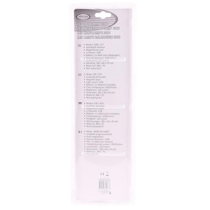 Hofftech LED Looplamp COB - 120 Lumen - 6500K - Dimbaar - Magneetvoet