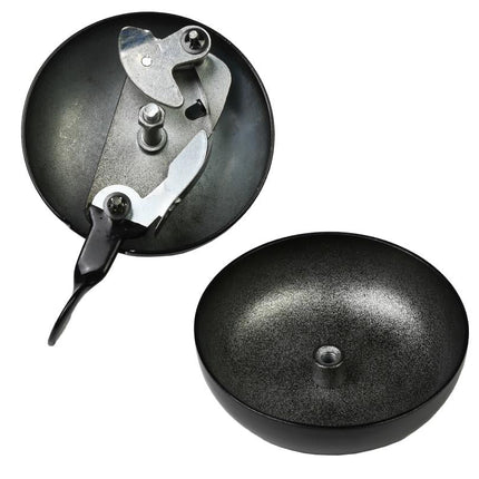 Benson Ding-Dong Fietsbel - Ø 80 mm - Metaal - Mat Zwart