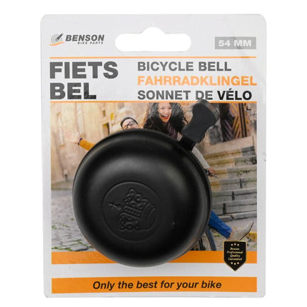 Benson Fietsbel - Ø 54 mm - Aluminium - Mat Zwart