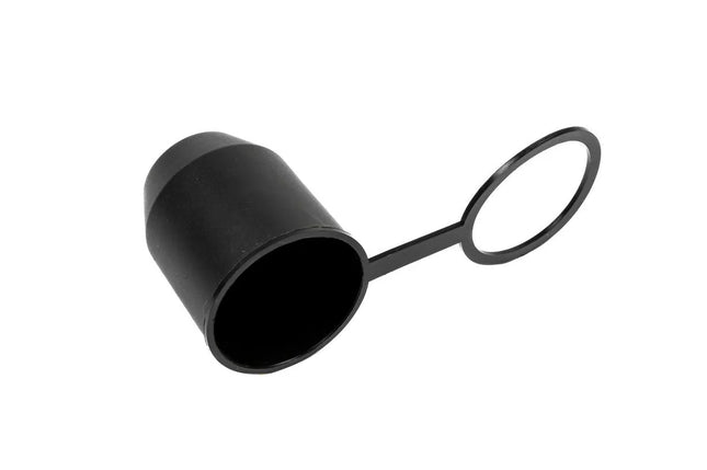 Benson Trekhaakdop met Ring – PVC – Zwart – Ø 55 mm – Krasbescherming