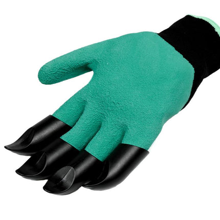 Benson Tuinhandschoenen met Klauw - Graven en Wieden - One-size - Groen/Zwart