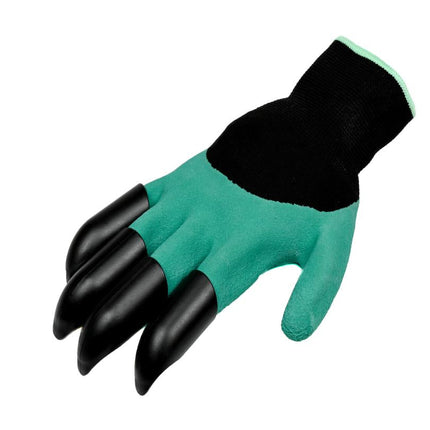 Benson Tuinhandschoenen met Klauw - Graven en Wieden - One-size - Groen/Zwart