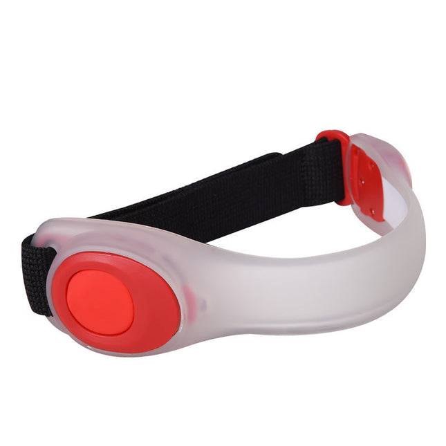 Benson LED Veiligheidsarmband - 18,5 cm - 2 Lichtstanden - Klittenband