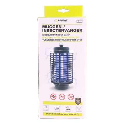 Benson UV-LED Muggenlamp 1.2W | Ongediertebestrijding | Dealzzz.nl