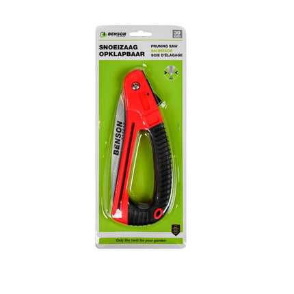 Benson Opklapbare Snoeizaag - 17,5 cm - Geharde Tanden