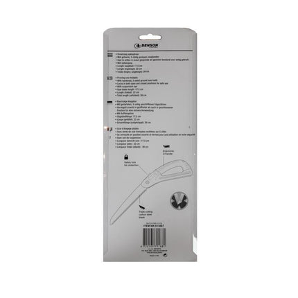 Benson Opklapbare Snoeizaag - 17,5 cm - Geharde Tanden