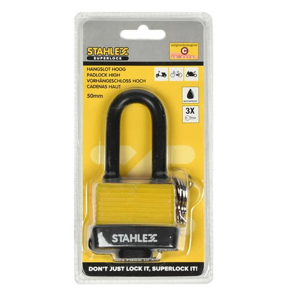 Stahlex Waterbestendig Hangslot – 50 mm – Met Beschermkap