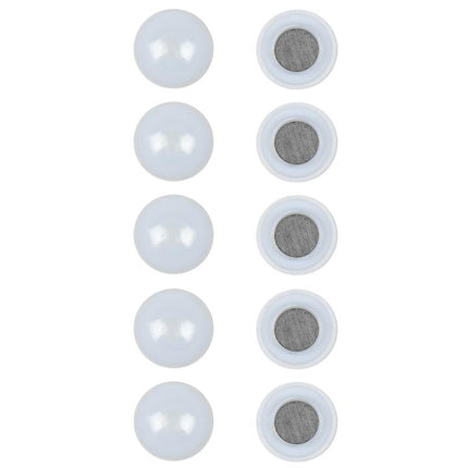 Benson Magneten Wit - 10 Stuks - Ø 30 mm - Voor Magneetborden