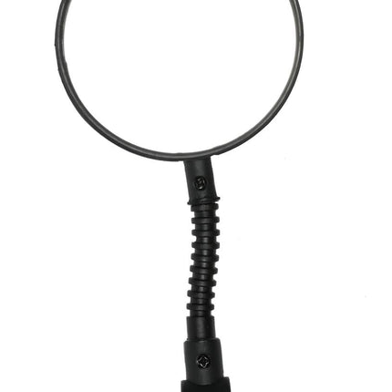 Benson Ronde Fietsspiegel - Ø 80 mm - Flexibel & Verstelbaar - Met Reflector - Zwart