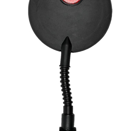 Benson Ronde Fietsspiegel - Ø 80 mm - Flexibel & Verstelbaar - Met Reflector - Zwart