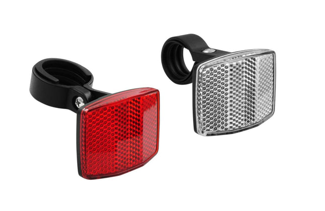 Benson Reflectorenset Fiets - Voor & Achter - K-MARK Gecertificeerd - Rood & Wit