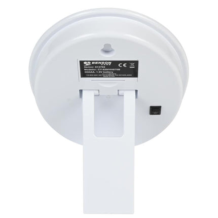 Benson Make-up Spiegel met LED & Vergrootspiegel – Wit – 5x Vergroting
