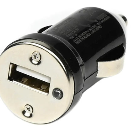 Benson Compacte Autolader – USB 1A – 12/24V – Universeel – Zwart