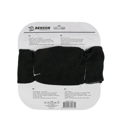 Benson Polar Nekwarmer – Fleece & Microvezel – 24 x 65 cm – Sneldrogend