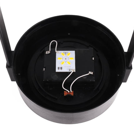 Benson Draagbare LED Lamp - 70 Lumen - Warm Licht - Ø 13 x 22 cm - Zwart
