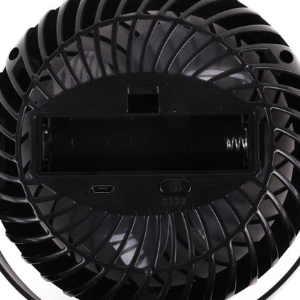 Benson Draagbare Ventilator met Clip - Oplaadbaar - Zwart - 3 Snelheden
